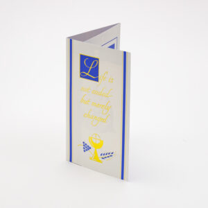Chalice Bifold Memorial Folder