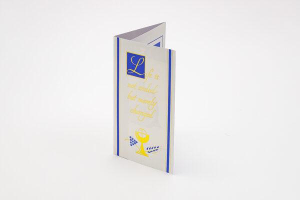 Chalice Bifold Memorial Folder