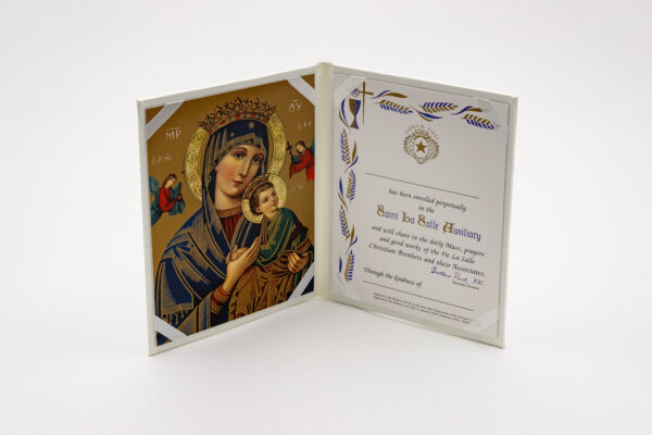 Leatherette Membership Folders - Our Lady of Perpetual Help (C8)