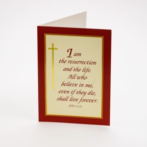 General Memorial Cards - Christ (DB)