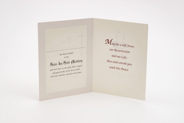 General Memorial Cards - Christ (DB) - Image 3